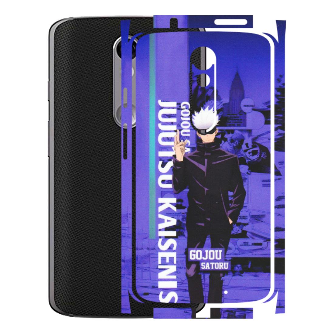 Motorola Phone Skins (All Models) - Jujutsu Kaisen Gojo - Matte Finish (M-05) Motorola Moto X Force