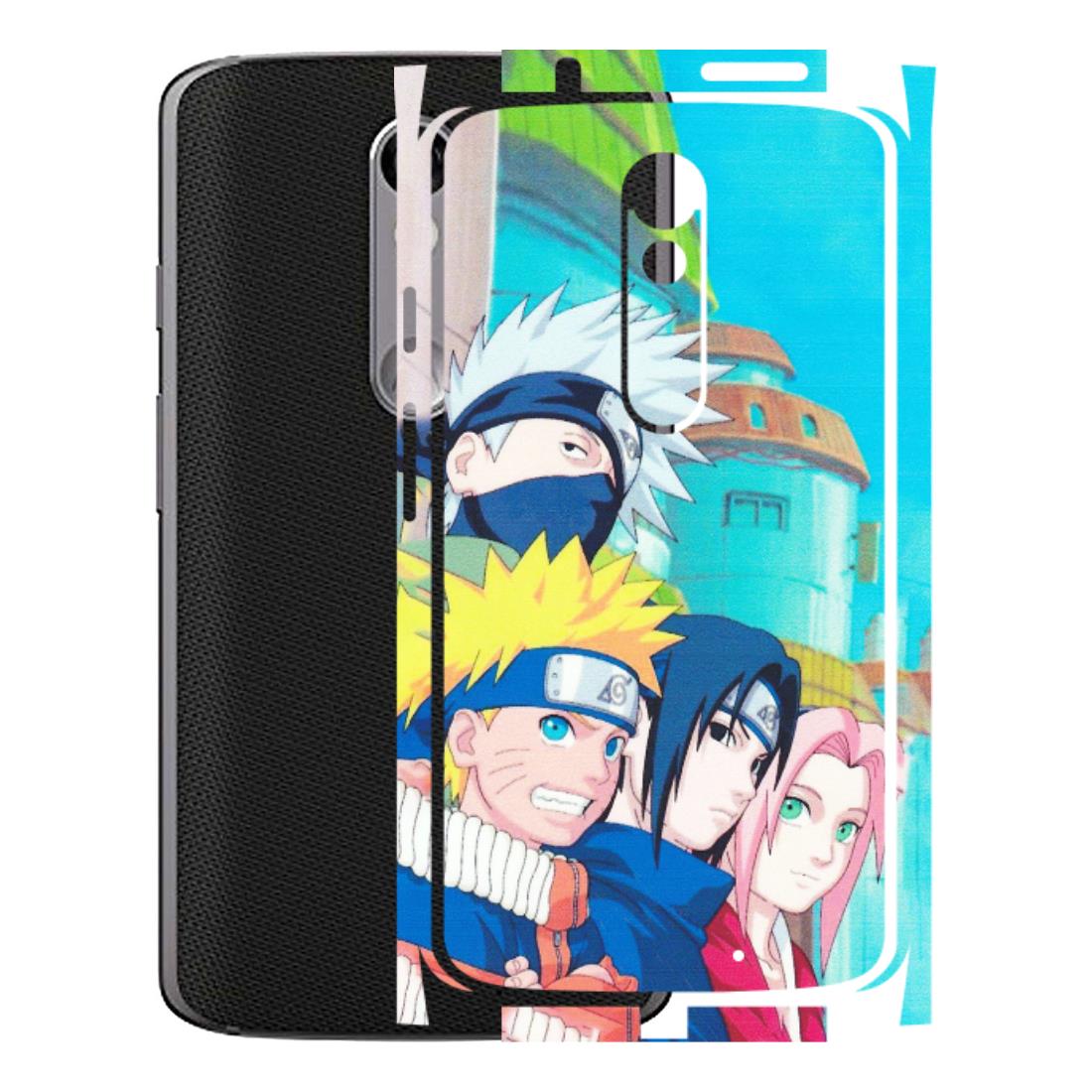 Motorola Phone Skins (All Models) - Team Minato And Kakashi - Matte Finish (M-101) Motorola Moto X Force