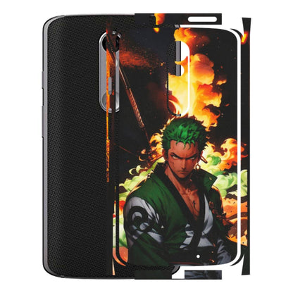 Motorola Phone Skins (All Models) - Roronoa Zoro - Matte Finish (M-102) Motorola Moto X Force