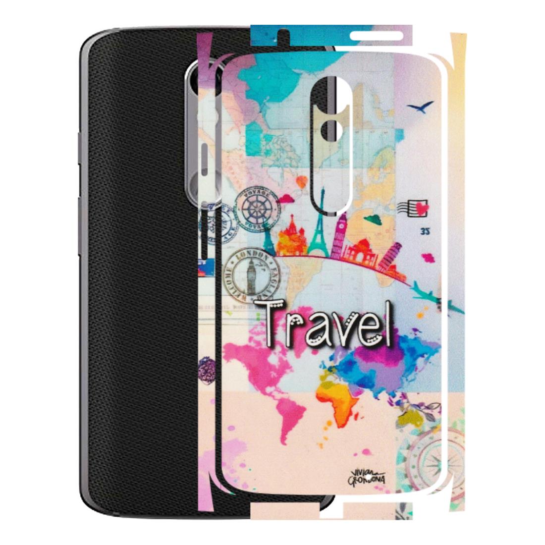 Motorola Phone Skins (All Models) - Travel The Wonders - Matte Finish (M-108) Motorola Moto X Force