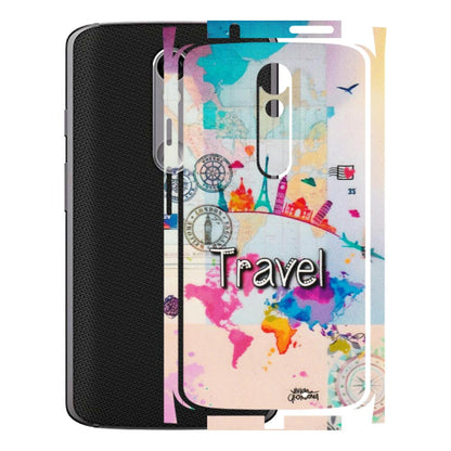 Motorola Phone Skins (All Models) - Travel The Wonders - Matte Finish (M-108) Motorola Moto X Force