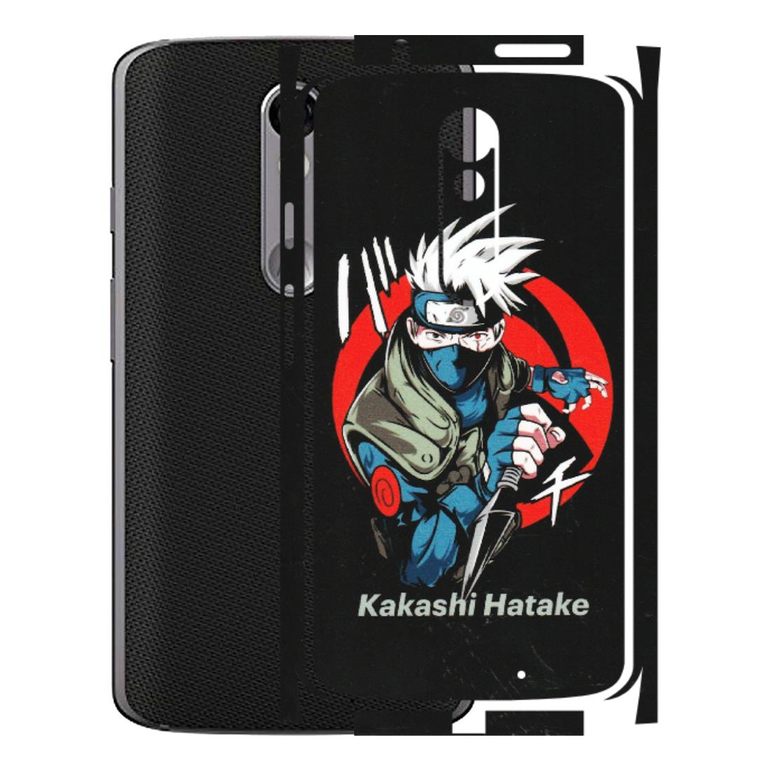 Motorola Phone Skins (All Models) - Naruto Kakashi Hatake Killer - Matte Finish (M-114) Motorola Moto X Force
