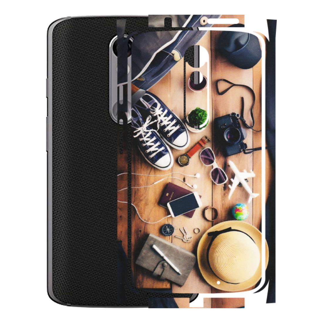 Motorola Phone Skins (All Models) - Travel Wanderlust - Matte Finish (M-133) Motorola Moto X Force