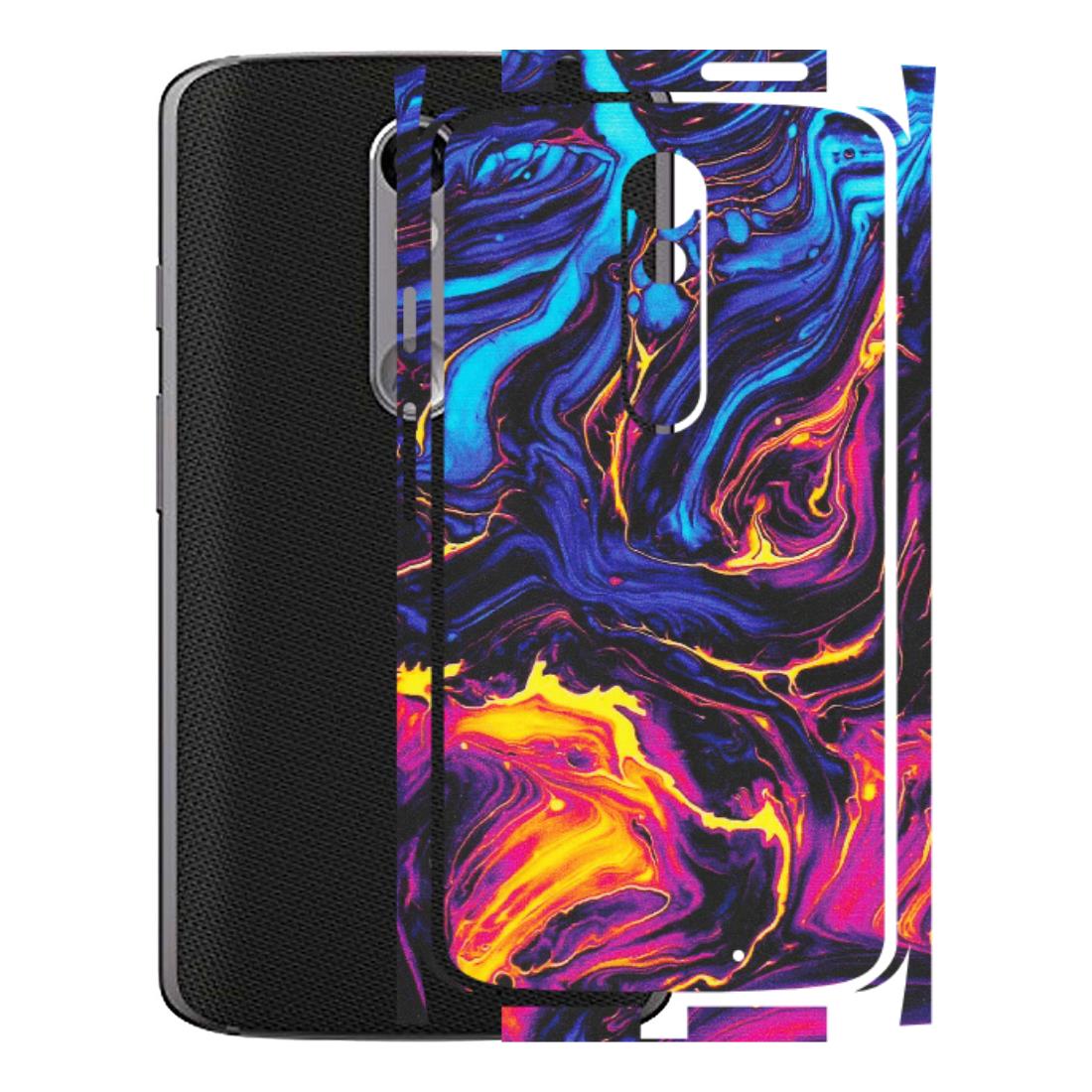 Motorola Phone Skins (All Models) - Abstract Paint Classy - Matte Finish (M-15) Motorola Moto X Force