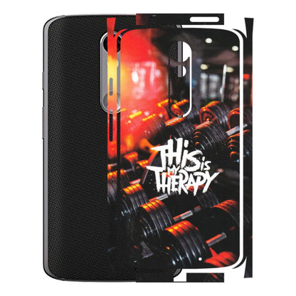 Motorola Phone Skins (All Models) - GYM Lover Therapy - Matte Finish (M-160) Motorola Moto X Force