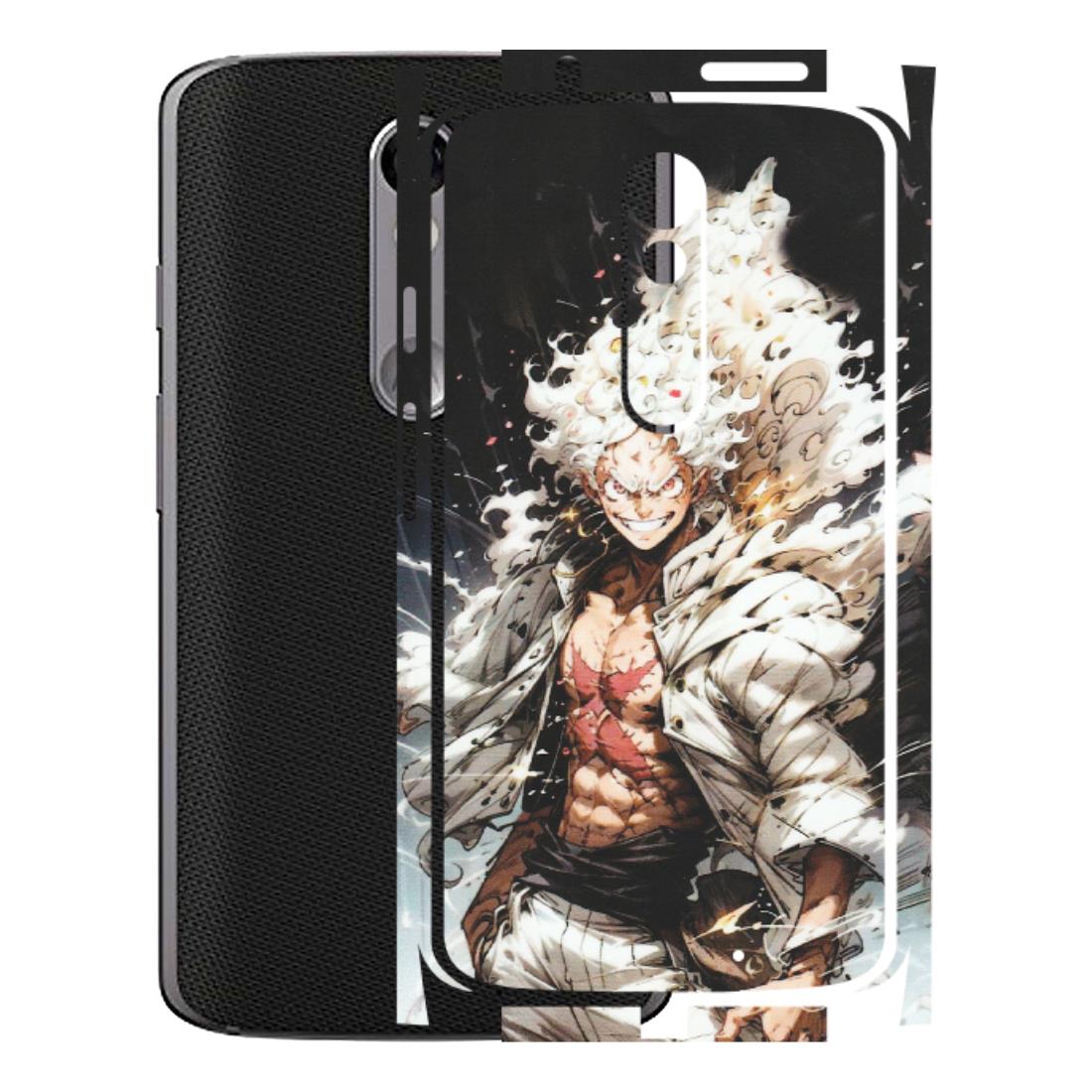 Motorola Phone Skins (All Models) - Anime Angry Classy Character - Matte Finish (M-34) Motorola Moto X Force
