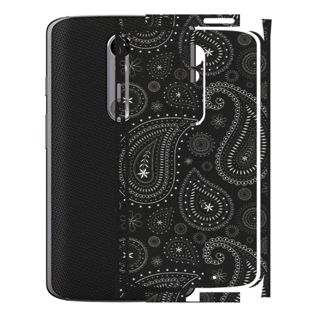 Motorola Phone Skins (All Models) - Black Sober Kerry - Matte Finish (M-37) Motorola Moto X Force