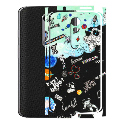Motorola Phone Skins (All Models) - Living In A Space Dream - Matte Finish (M-46) Motorola Moto X Force