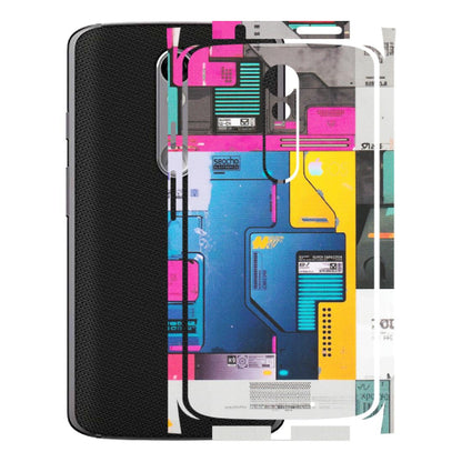 Motorola Phone Skins (All Models) - Colourfull Motherboard Internals - Matte Finish (M-55) Motorola Moto X Force