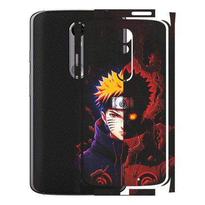 Motorola Phone Skins (All Models) - Naruto X Evil - Matte Finish (M-70) Motorola Moto X Force