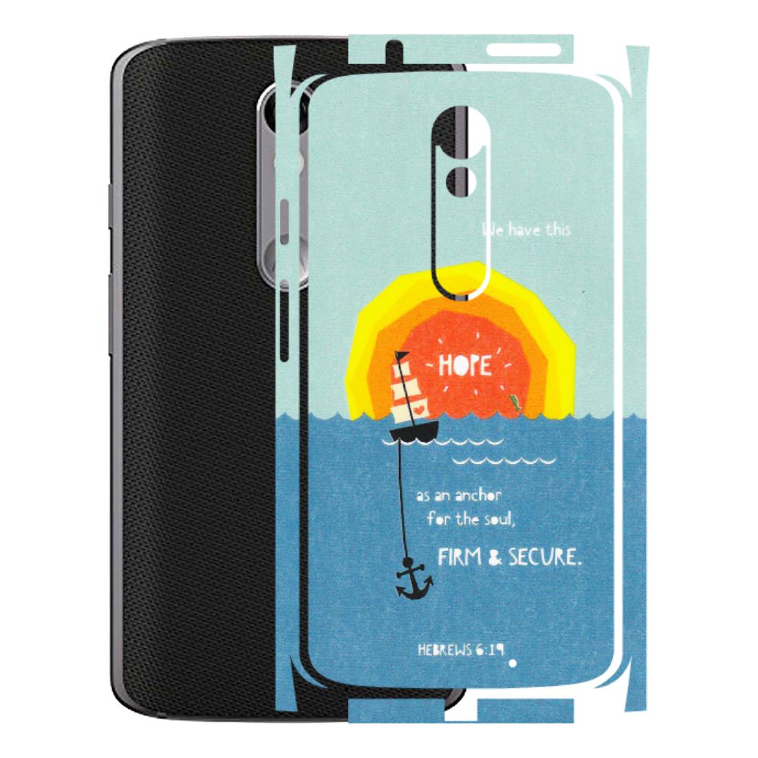 Motorola Phone Skins (All Models) - A Beautiful Sunset of Hope - Matte Finish (M-75) Motorola Moto X Force