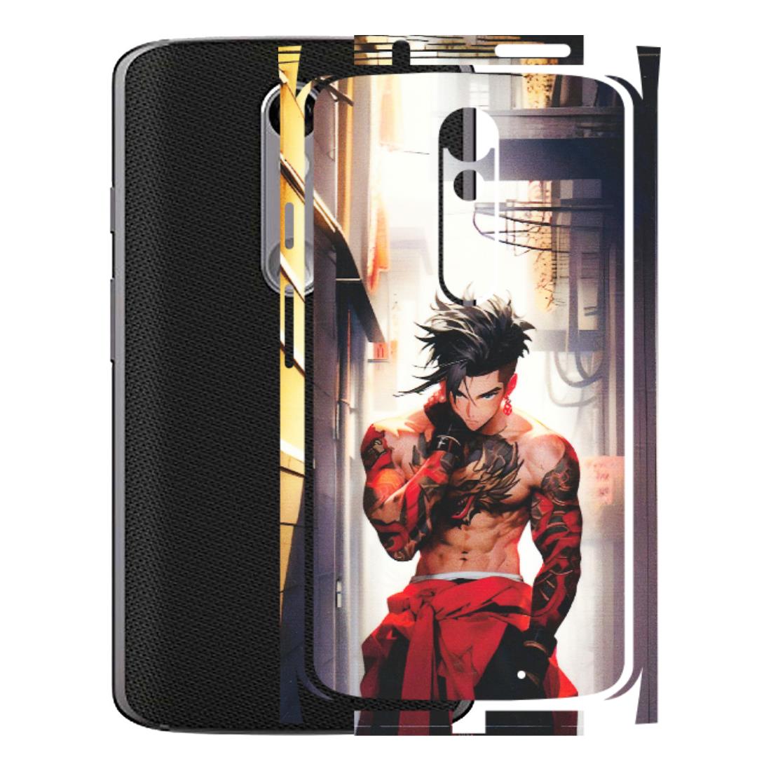 Motorola Phone Skins (All Models) - In the streets of Japan - Matte Finish (M-77) Motorola Moto X Force