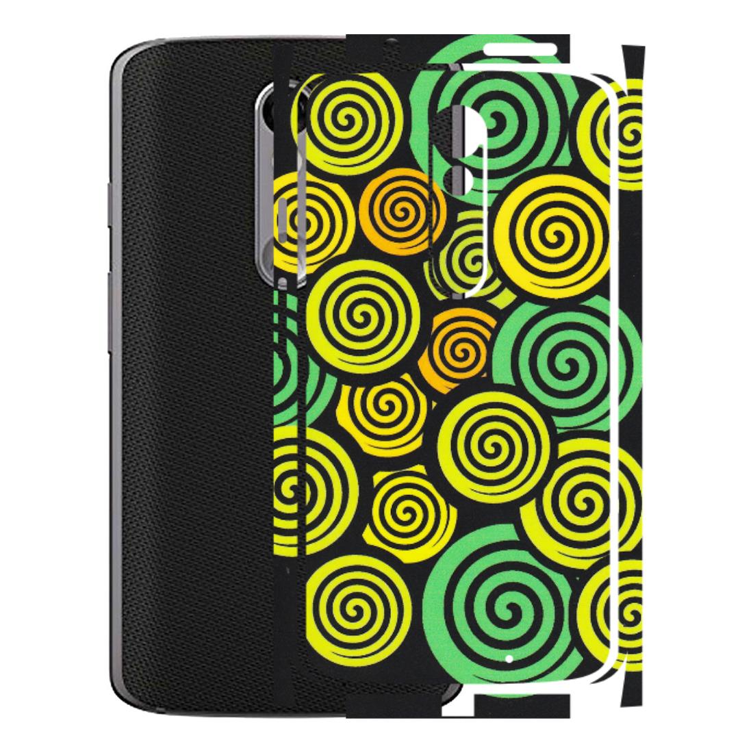 Motorola Phone Skins (All Models) - Crazy Spiral - Matte Finish (M-91) Motorola Moto X Force