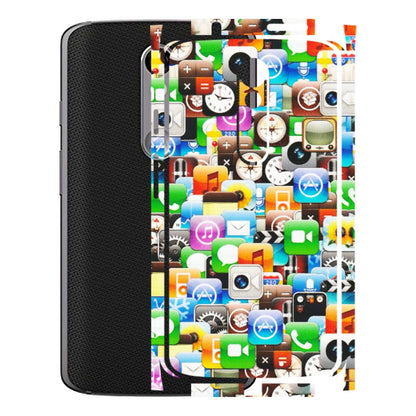 Motorola Phone Skins (All Models) - All Apple Icons - Matte Finish (M-93) Motorola Moto X Force