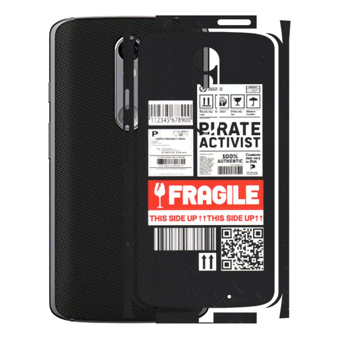 Motorola Phone Skins (All Models) - Handle With Care - Matte Finish (M-99) Motorola Moto X Force