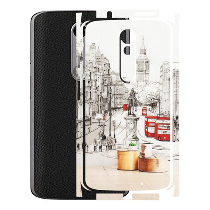 Motorola Phone Skins (All Models) - London Street - Transparent Finish (T-02) Motorola Moto X Force