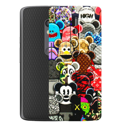 Motorola Phone Skins (All Models) - More Mickey Mouses - 3D Embossed Finish (L-118) Motorola Moto X Play