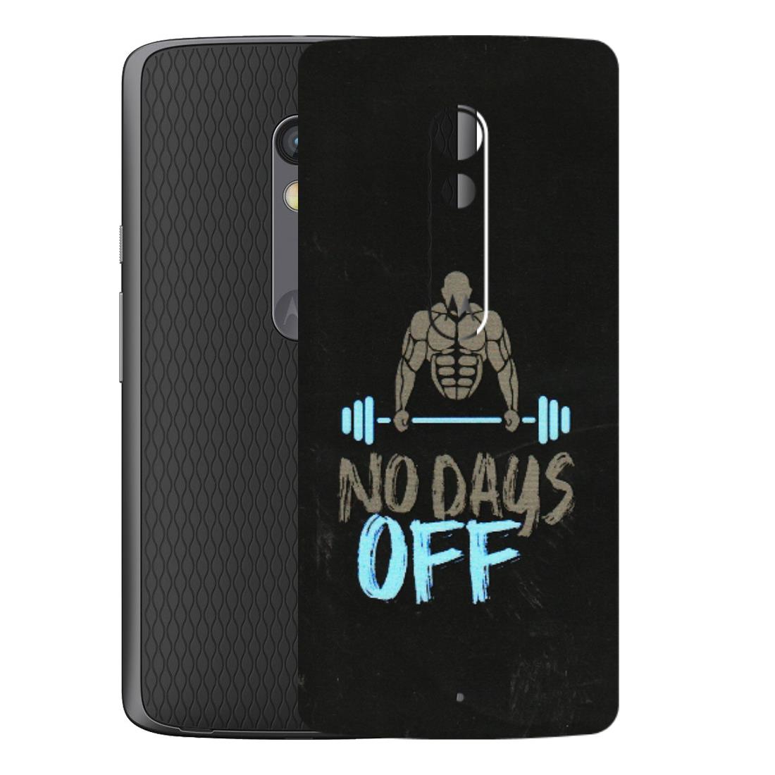 Motorola Phone Skins (All Models) - Gym Lover - 3D Embossed Finish (L-127) Motorola Moto X Play