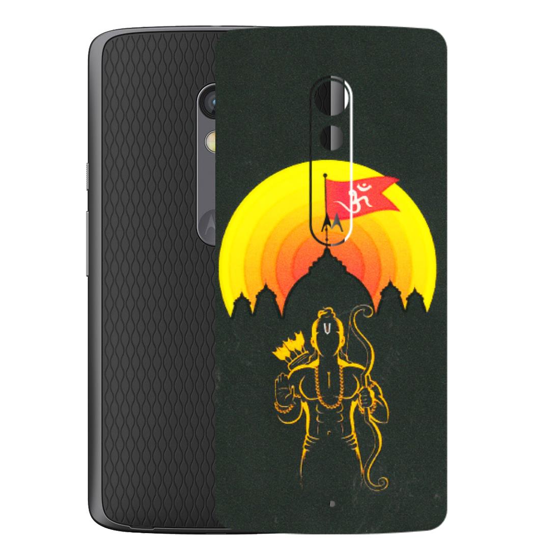Motorola Phone Skins (All Models) - Lord Ram - 3D Embossed Finish (L-132) Motorola Moto X Play