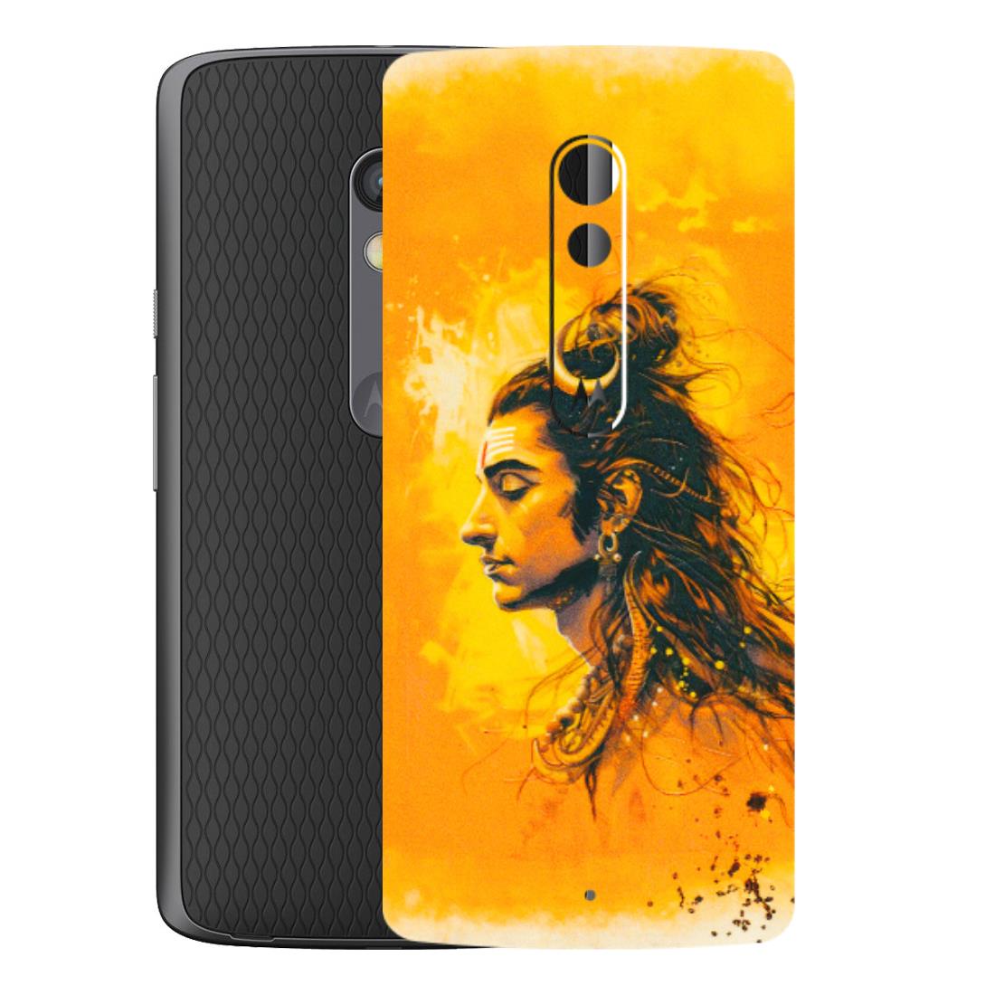 Motorola Phone Skins (All Models) - Shiv Shakti - 3D Embossed Finish (L-14) Motorola Moto X Play