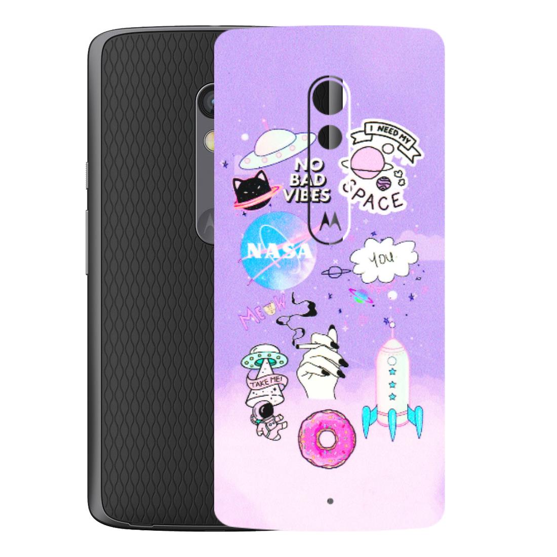 Motorola Phone Skins (All Models) - I Need My Nasa Skin - 3D Embossed Finish (L-149) Motorola Moto X Play