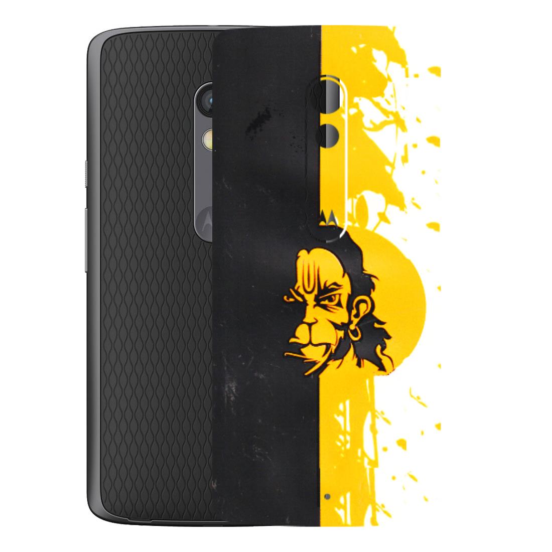 Motorola Phone Skins (All Models) - Bajrangbali - 3D Embossed Finish (L-151) Motorola Moto X Play