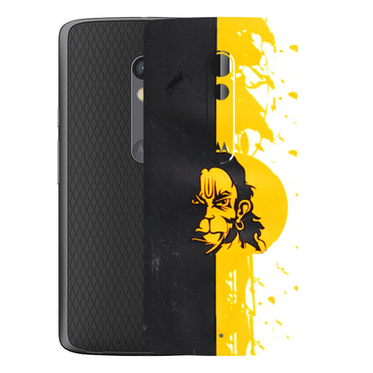 Motorola Phone Skins (All Models) - Bajrangbali - 3D Embossed Finish (L-151) Motorola Moto X Play