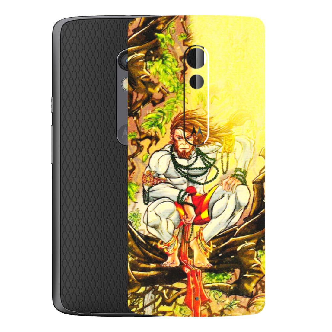 Motorola Phone Skins (All Models) - Lord Hanuman - 3D Embossed Finish (L-152) Motorola Moto X Play
