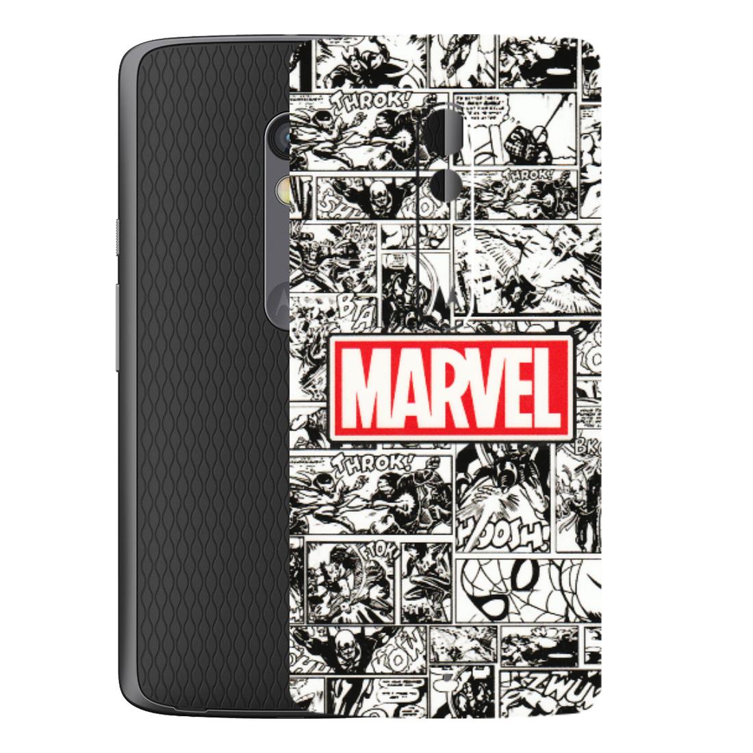 Motorola Phone Skins (All Models) - Marvel Comic - 3D Embossed Finish (L-171) Motorola Moto X Play