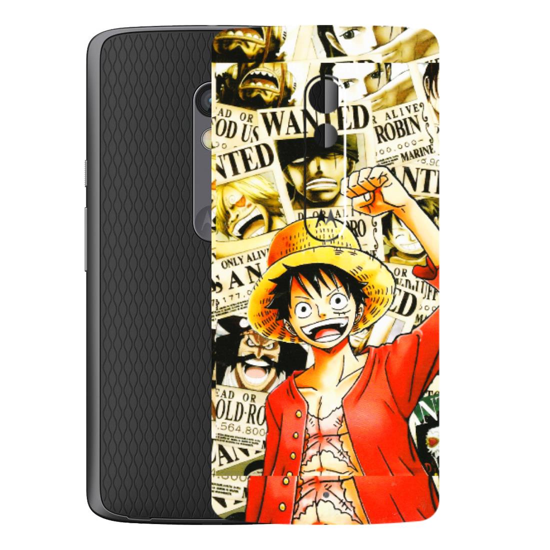 Motorola Phone Skins (All Models) - Luffy Anime - 3D Embossed Finish (L-177) Motorola Moto X Play