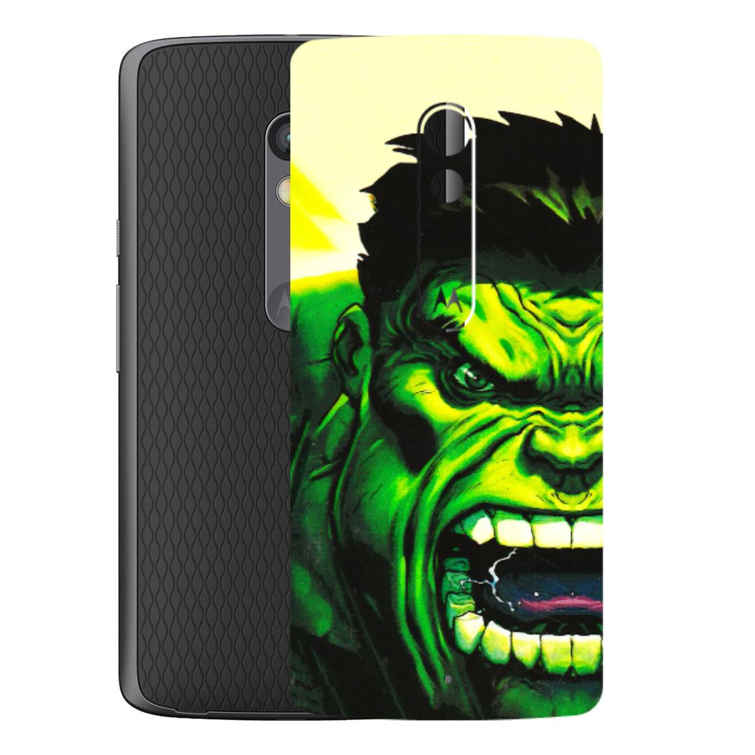 Motorola Phone Skins (All Models) - Hulk - 3D Embossed Finish (L-180) Motorola Moto X Play