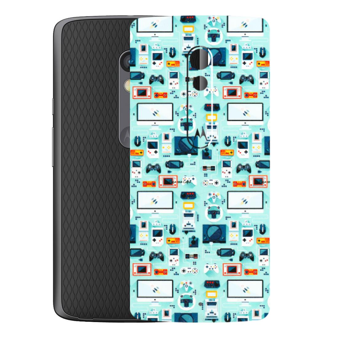 Motorola Phone Skins (All Models) - Gadgets Doodle - 3D Embossed Finish (L-184) Motorola Moto X Play