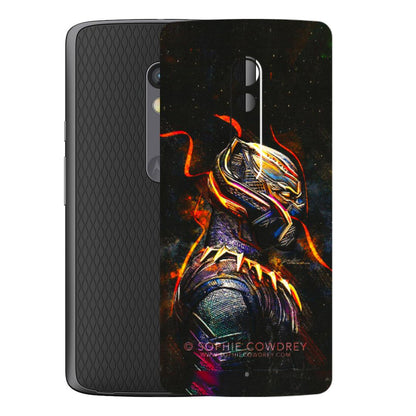 Motorola Phone Skins (All Models) - Black Panther - 3D Embossed Finish (L-190) Motorola Moto X Play