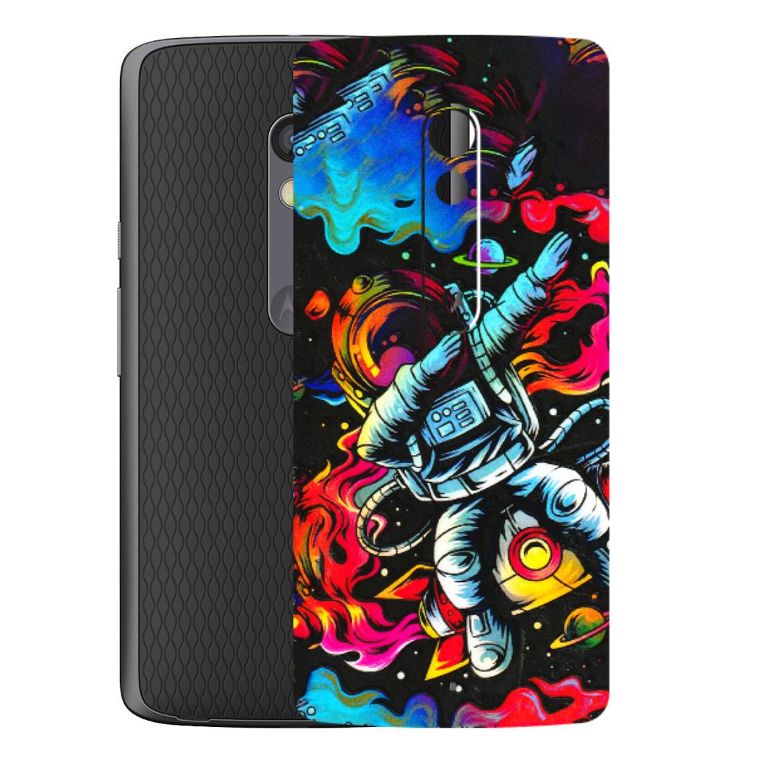 Motorola Phone Skins (All Models) - Astronaut Dope - 3D Embossed Finish (L-191) Motorola Moto X Play