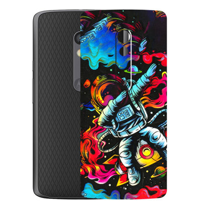 Motorola Phone Skins (All Models) - Astronaut Dope - 3D Embossed Finish (L-191) Motorola Moto X Play