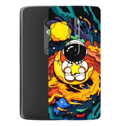 Motorola Phone Skins (All Models) - Baby Astronaut - 3D Embossed Finish (L-197) Motorola Moto X Play