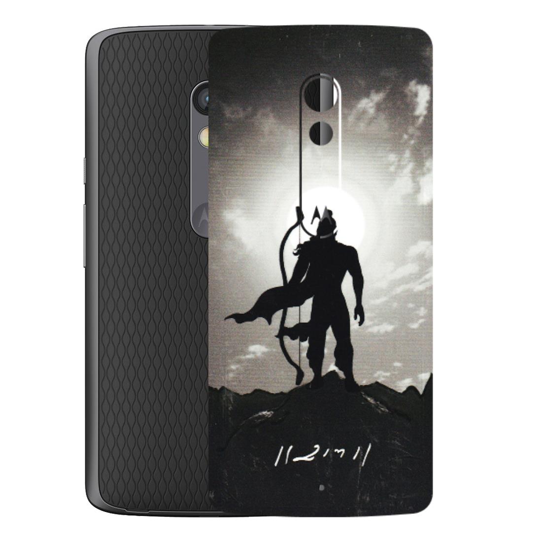 Motorola Phone Skins (All Models) - Jai Siya Ram - 3D Embossed Finish (L-200) Motorola Moto X Play