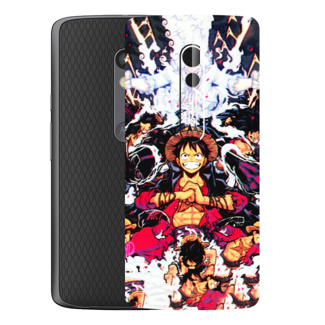 Motorola Phone Skins (All Models) - Luffy Anime Character - 3D Embossed Finish (L-203) Motorola Moto X Play