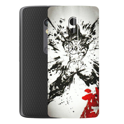 Motorola Phone Skins (All Models) - DBZ - 3D Embossed Finish (L-206) Motorola Moto X Play