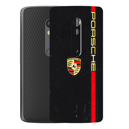 Motorola Phone Skins (All Models) - Premium Porsche - 3D Embossed Finish (L-225) Motorola Moto X Play