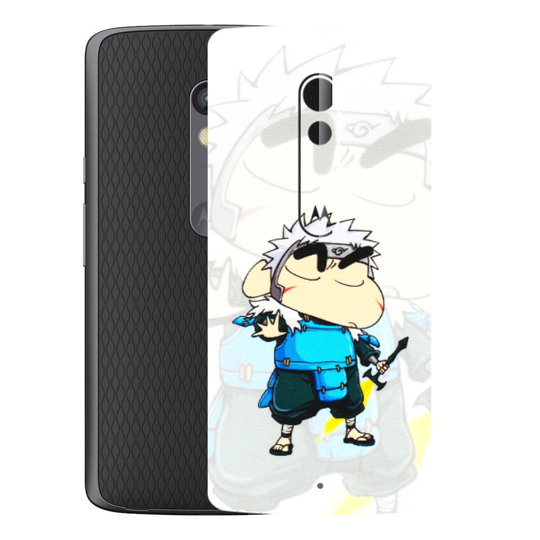 Motorola Phone Skins (All Models) - Angry Young Shinchan - 3D Embossed Finish (L-226) Motorola Moto X Play