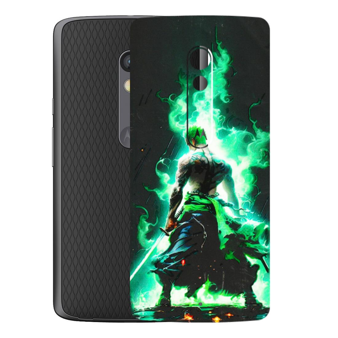 Motorola Phone Skins (All Models) - Zoro Sword - 3D Embossed Finish (L-241) Motorola Moto X Play