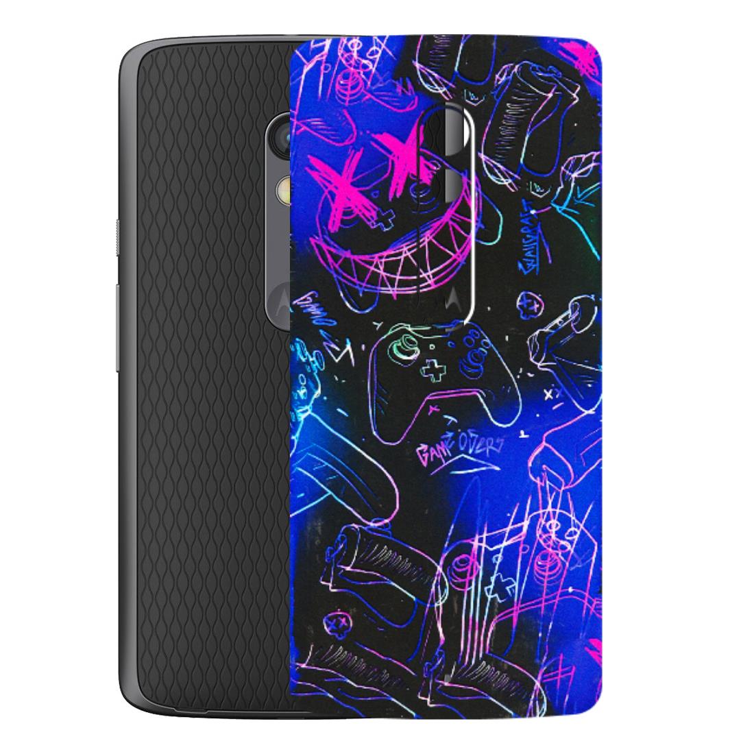 Motorola Phone Skins (All Models) - Gamers Paradise - 3D Embossed Finish (L-258) Motorola Moto X Play