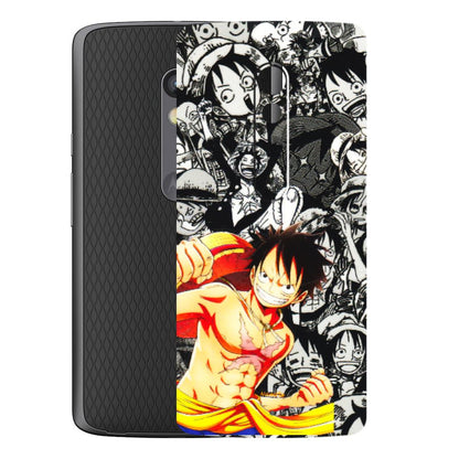 Motorola Phone Skins (All Models) - Anime Comics Games Doodles - 3D Embossed Finish (L-27) Motorola Moto X Play
