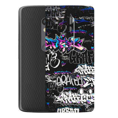 Motorola Phone Skins (All Models) - Graffiti Killer - 3D Embossed Finish (L-274) Motorola Moto X Play
