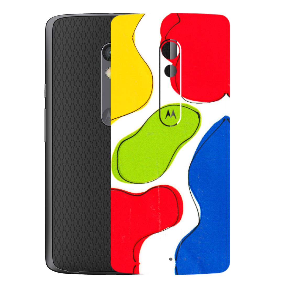 Motorola Phone Skins (All Models) - RGB Colour Paint - 3D Embossed Finish (L-284) Motorola Moto X Play