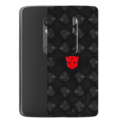 Motorola Phone Skins (All Models) - Transformers Devastation - 3D Embossed Finish (L-301) Motorola Moto X Play