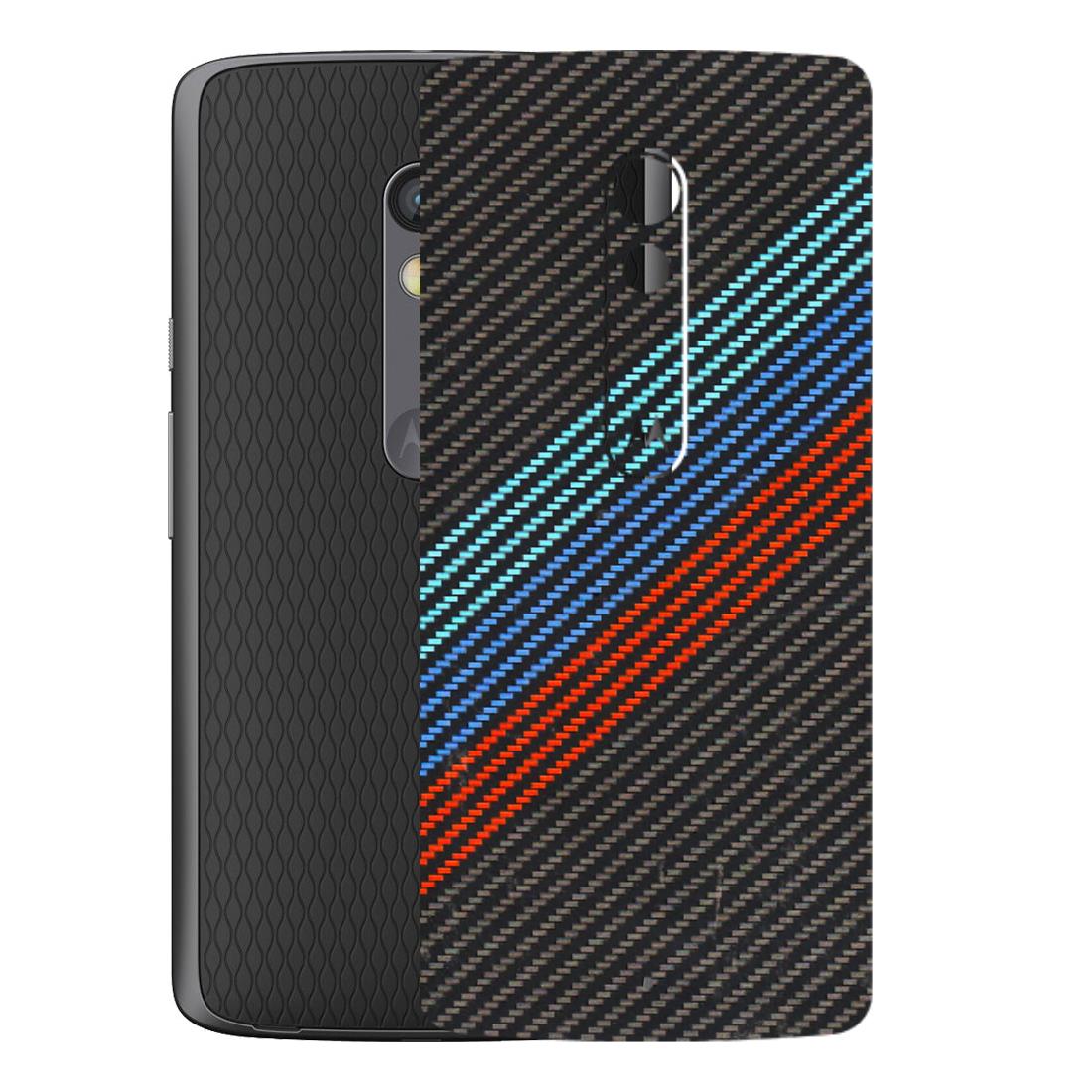 Motorola Phone Skins (All Models) - Carbon BM - 3D Embossed Finish (L-302) Motorola Moto X Play