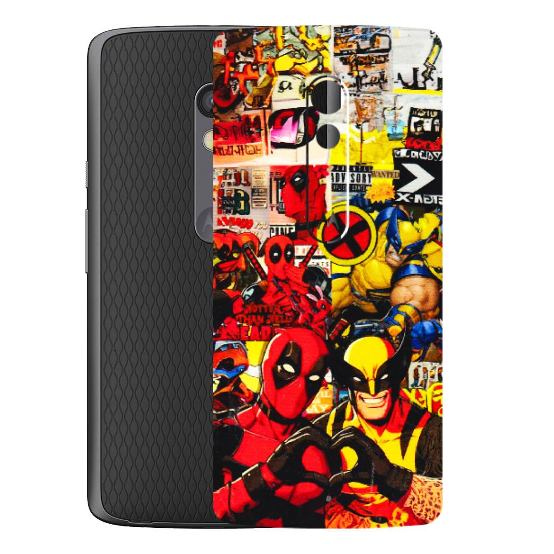 Motorola Phone Skins (All Models) - Spidy Wolverine - 3D Embossed Finish (L-310) Motorola Moto X Play