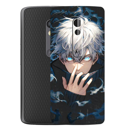 Motorola Phone Skins (All Models) - New Jujutsu Kaisen Anime - 3D Embossed Finish (L-313) Motorola Moto X Play